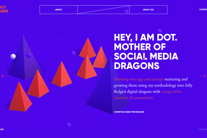 Dot Lung website preview